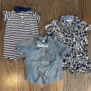 Assorted Bundle Boys Onesies and Top